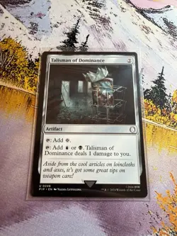 Talisman of Dominance - Universes Beyond: Fallout (PIP) - Image 3