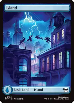 MTG Teenage Mutant Ninja Turtles - Full Art Land Cards - Near Mint - Image 5