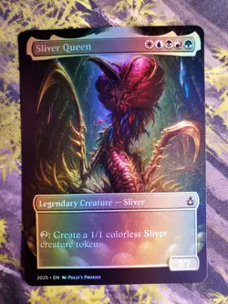 Sliver Queen FOIL Proxy Playtest Card with Custom Art Design - Image 3