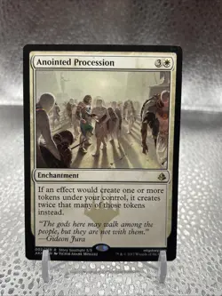 MTG Amonkhet Anointed Procession #002 Regular Rare, LP Magic the Gathering - Image 1