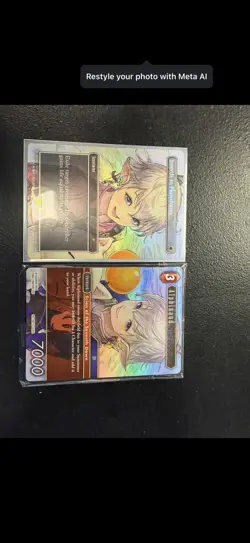 Swords To Plowshares and Alphinaud foil promos MtG FFTCG English MagicFest - Image 1