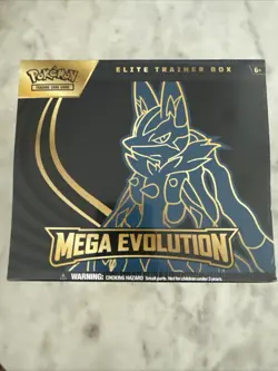 Pokemon ETB Mega Evolution Lucario Elite Trainer Box - Image 1