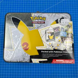 Collectors Chest Lunch Box Tin - Pokemon 25th Celebrations - NEW Sealed Box - Image 1