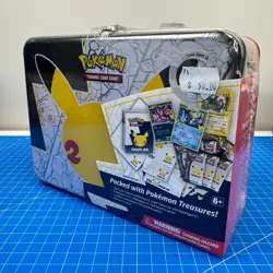 Collectors Chest Lunch Box Tin - Pokemon 25th Celebrations - NEW Sealed Box - Image 2