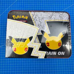 Collectors Chest Lunch Box Tin - Pokemon 25th Celebrations - NEW Sealed Box - Image 3