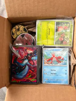 CHEAP LOT 700 Bulk Pokemon TCG Cards - Commons & Uncommons + Accessories! - Image 1