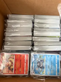 HUGE Pokemon Japanese Bulk Lot - 1500 Non-Holo - 500 Holo + Accessories! - USED - Image 1