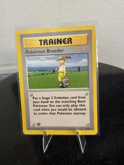 Pokemon TCG Base Set 1st Edition Shadowless - Image 1