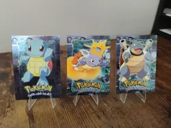 Pokemon TCG 1998 The First Movie Topps Cards Squirtle,... - Image 1