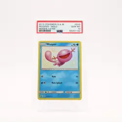 Wooper - SV9/SV94 PSA 10 Hidden Fates Shiny Vault Pokemon - GEM MT - Image 1
