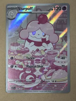 Pokemon Slurpuff 236/217 ASC Illustration Rare Full Art Holo Stage 1 120 HP - Image 1