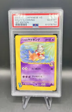 Pokemon Will's Slowking VS 1st Edition Japanese #077 PSA 10 Gem Mint Low Pop - Image 1