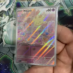 Milcery 152/142 Stellar Crown Illustration Rare Pokemon TCG Card NM - Image 2