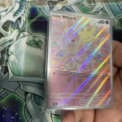 Milcery 152/142 Stellar Crown Illustration Rare Pokemon TCG Card NM - Image 5