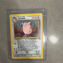 Clefable - 1/64 Jungle Unlimited Holo Rare Pokemon - NM/LP - Image 1