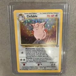 Clefable - 1/64 Jungle Unlimited Holo Rare Pokemon - NM/LP - Image 2