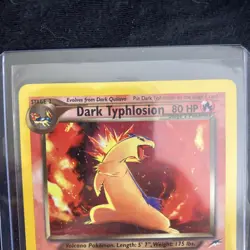 Pokemon TCG Dark Typhlosion Neo Destiny 10/105 Holo Rare Unlimited - Image 3