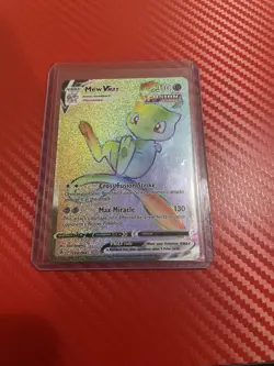 Mew VMAX 268/264 Secret Rainbow Rare Pokemon Fusion Strike - Image 1