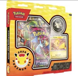 Pokemon Phantasmal Flames Box Pikachu Promo Booster Pokemon Day Trading Card - Image 1