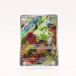Sprigatito - 196/193 Paldea Evolved Illustration Rare Pokemon - NM/LP - Image 1