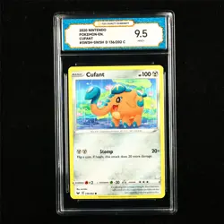 TQG 9.5 MINT+ 2020 Pokemon ENG Cufant 136/202 C - Image 1