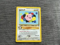 Pokemon TCG Igglybuff Neo Discovery Uncommon Card 40/75 - Image 1