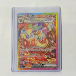 Pokemon TCG Flareon EX Prismatic Evolutions Card 146/131 Sir Illustration Rare - Image 1