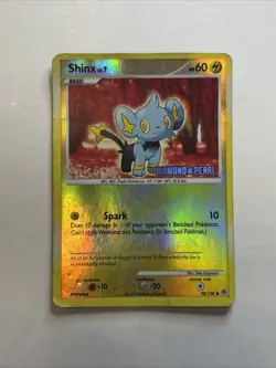 Pokemon TCG Shinx - [Diamond & Pearl] 098/130 Burger King Reverse Holo - Image 1