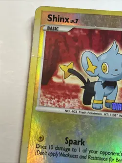 Pokemon TCG Shinx - [Diamond & Pearl] 098/130 Burger King Reverse Holo - Image 2