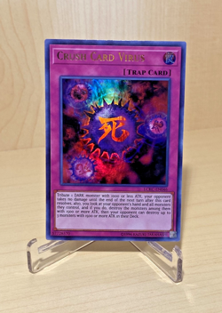 Yugioh / Crush Card Virus / LCKC-EN046 / Ultra Rare / 1st Edition - Image 1