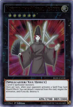 Norito the Moral Leader - BLRR-EN058 - Ultra Rare - 1st Edition Near Mint Yugioh - Image 1