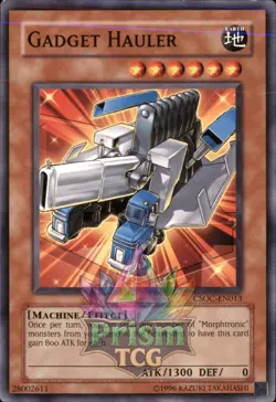 Gadget Hauler CSOC-EN013 Yugioh - Image 1