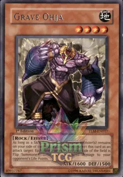1st ed Grave Ohja rare TLM-EN017 Yugioh - Image 1