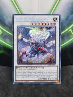 Yugioh Judgment, the Dragon of Heaven BLAR-EN049 Secret Rare 1st Edition NM - Image 1