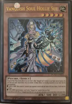 YuGiOh Vanquish Soul Hollie Sue Ultra Rare 1st Edition DUAD-EN022 - Image 1