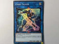 Code Talker Super Rare 1st Edition YuGiOh Card - FIGA-EN043 VLP - Image 1