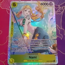 One Piece TCG - Nami ENGLISH EB03-053 HEROINES SR - Near Mint - Image 2