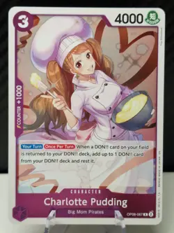 Charlotte Pudding OP08-067 R Two Legends One Piece Card - Image 1