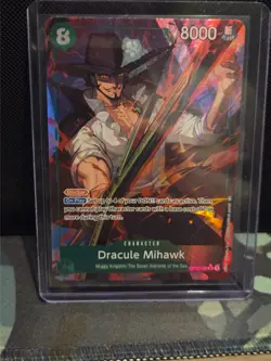 One Piece Card Game Dracule Mihawk OP12-030 SR Alternate Art Pack Fresh - Image 1