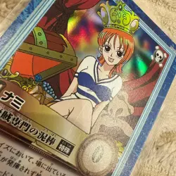 【U.S./DDP】 One Piece Carddass Hyper Battle Nami S05 Cat Burglar LP - Image 3