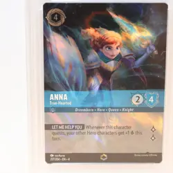 2024 DISNEY LORCANA EN 4-URSULA'S RETURN ENCHANTED ANNA - TRUE-HEARTED PSA 10 - Image 2