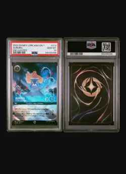 Disney Lorcana EN 1 Aurora Enchanted Holo PSA 10 213/204 - Image 1