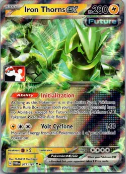 Iron Thorns ex - Double Rare Prize Pack Series Cards 077/167 NM - Image 1