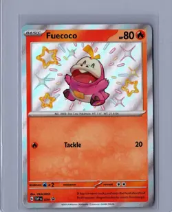 Fuecoco SVP079 - Pokemon Scarlet & Violet Promo Ultra Rare Holo Card NM - Image 1