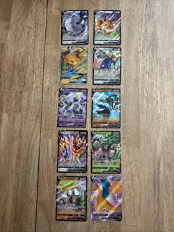 Lot of 10 Pokemon Full Art Promo Cards - Image 1