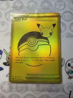 Pokemon TCG Pokeball SWSH146 Black Star Promo Card Sealed Near Mint - Image 1