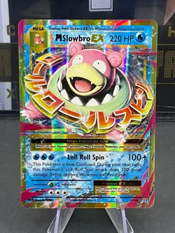 2016 Pokemon M Slowbro EX 27/108 Evolutions Ultra Rare Holo Card - Image 1
