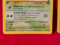 EXEGGCUTE x2 POKEMON 1st Edition 1999 WOTC TCG Card# 52/64 VG+ - Image 4