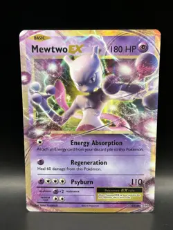 Mewtwo EX 52/108 - Pokemon Evolutions Card - NM - Image 1
