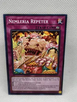 Yugioh! Nemleria Repeter AGOV-EN077 Common 1st Edition NM Trap Card - Image 1
